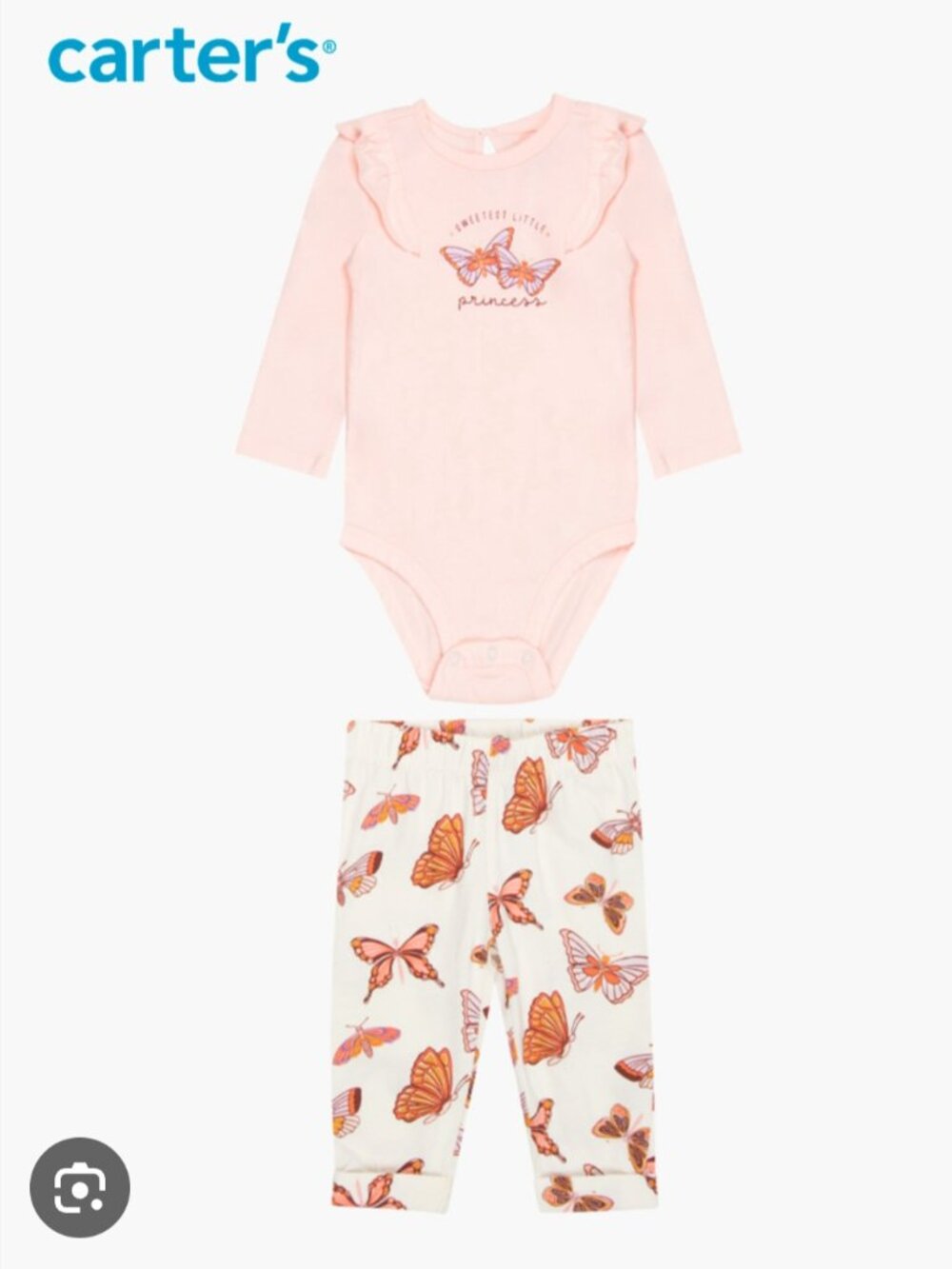 NWT Carters toddler 2 piece set